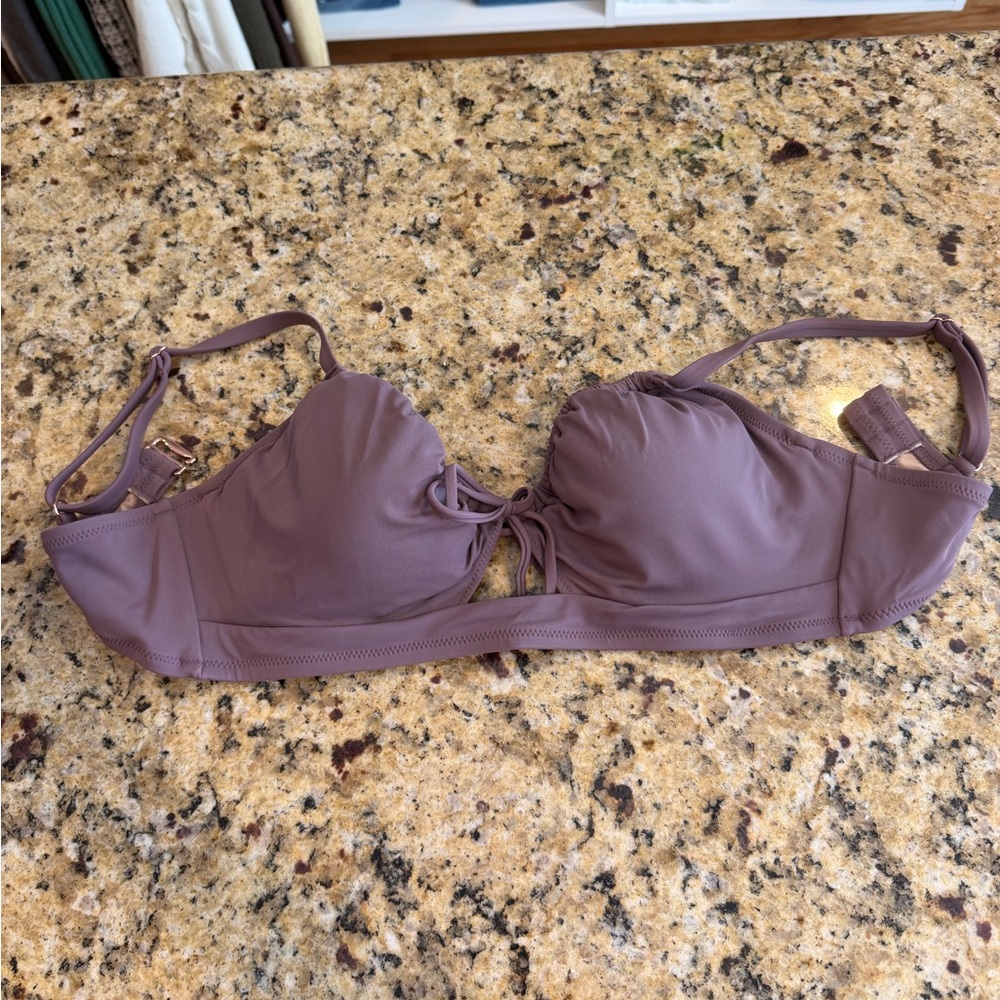 Shade & Shore Mauve Bikini Top